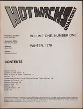 Load image into Gallery viewer, Plasmatics- Hot Wacks Quarterly Winter 1979 Vol.One No.One
