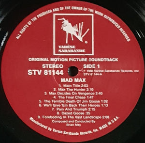 Brian May (Aus. Composer)- Mad Max (Original Motion Picture Soundtrack)