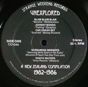 V/A- Unexplored -A Compilation Of NZ Recordings 1982-86