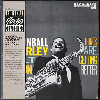 Cannonball Adderley With Milt Jackson- Things Are Getting Better