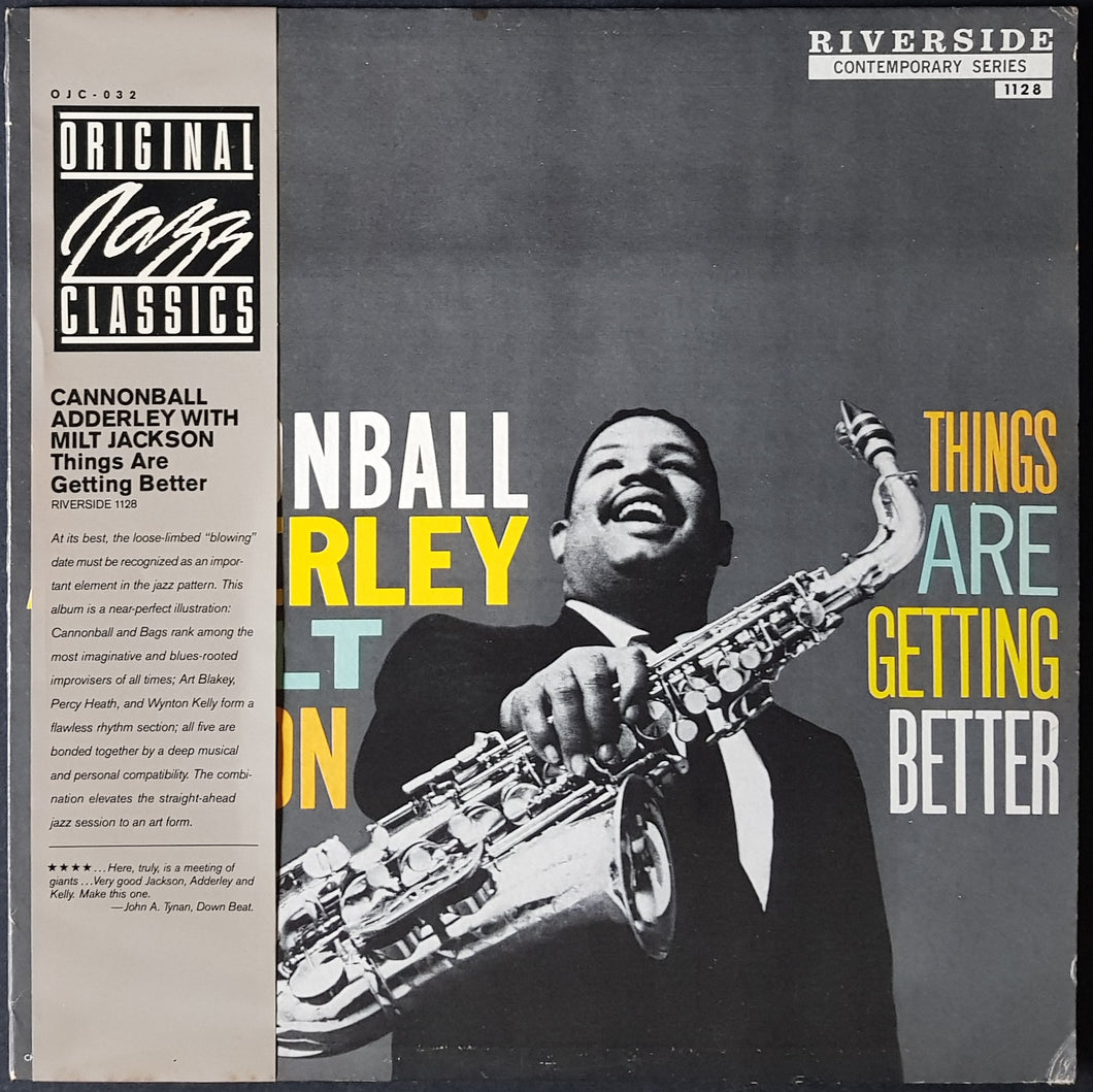 Cannonball Adderley With Milt Jackson- Things Are Getting Better