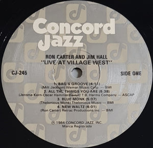 Ron Carter And Jim Hall- Live At Village West