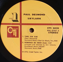 Load image into Gallery viewer, Desmond, Paul- Skylark