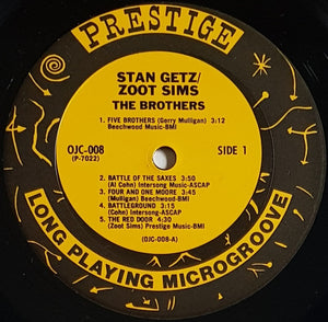 Stan Getz / Zoot Sims- The Brothers