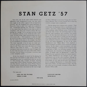 Stan Getz- Stan Getz '57