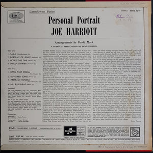 Joe Harriot- Personal Portrait