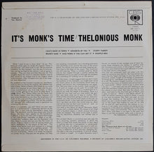Load image into Gallery viewer, Thelonious Monk- It&#39;s Monk&#39;s Time