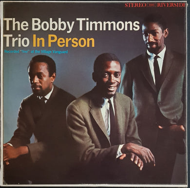 Timmons, Bobby- TRIO - In Person