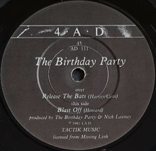 Load image into Gallery viewer, Birthday Party - Release The Bats