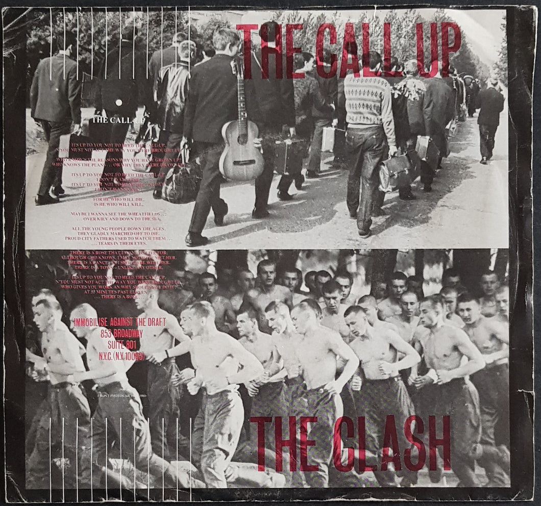 Clash - The Call Up - White Label Promo