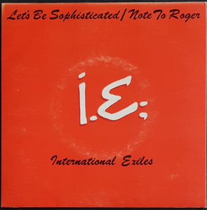 International Exiles - Let's Be Sophisticated