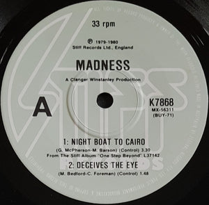 Madness - Night Boat To Cairo