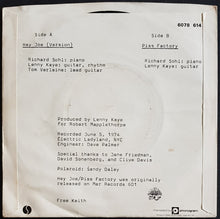 Load image into Gallery viewer, Smith, Patti - Hey Joe (Version)