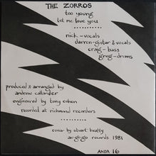 Load image into Gallery viewer, Zorros - Too Young