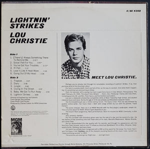Lou Christie - Lightnin' Strikes
