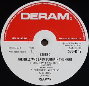 Caravan - For Girls Who Grow Plump In The Night