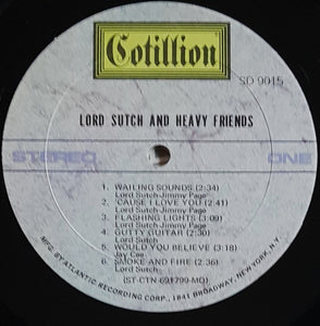 Lord Sutch - Lord Sutch And Heavy Friends