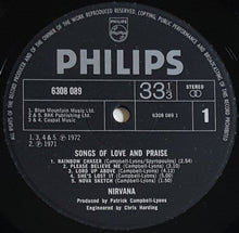 Load image into Gallery viewer, Nirvana (Uk) - Songs Of Love And Praise