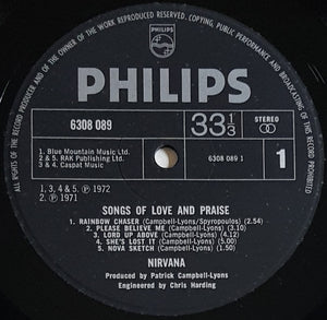 Nirvana (Uk) - Songs Of Love And Praise