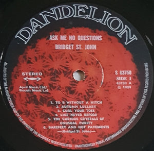 St.John, Bridget - Ask Me No Questions