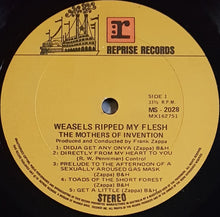 Load image into Gallery viewer, Frank Zappa &amp; The Mothers Of Invention- Weasels Ripped My Flesh