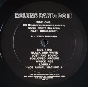 Rollins Band - Do It