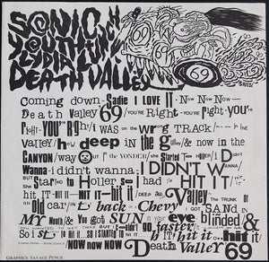 Sonic Youth - Death Valley '69
