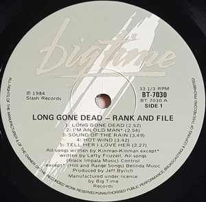 Rank And File - Long Gone Dead