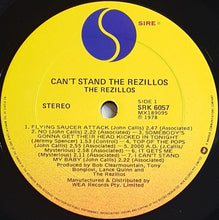 Load image into Gallery viewer, Rezillos - Can&#39;t Stand The Rezillos