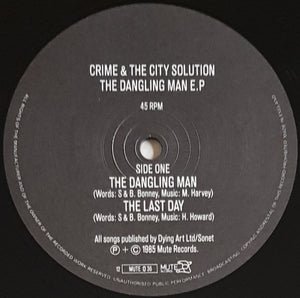 Crime + The City Solution - The Dangling Man E.P.