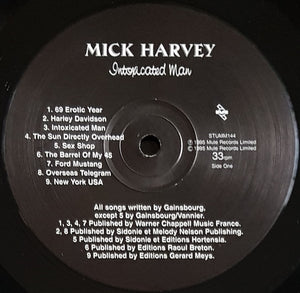 Harvey, Mick - Featuring Anita Lane - Intoxicated Man