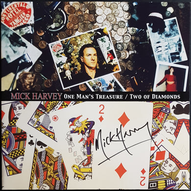 Harvey, Mick - One Man's Treasure / Two Of Diamonds - Autographed