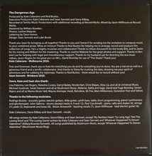 Load image into Gallery viewer, Kate Ceberano Steve Kilbey &amp; Sean Sennett - The Dangerous Age