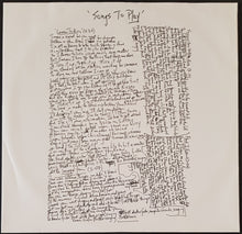 Load image into Gallery viewer, Robert Forster - Songs To Play