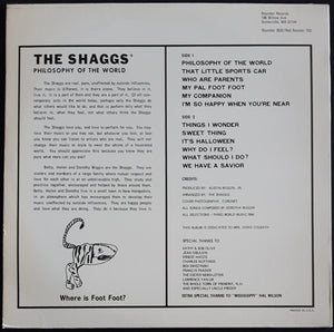 Shaggs - Philosophy Of The World - Reissue