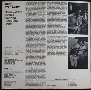 Barney Wilen And His Amazing Free Rock Band - Dear Prof. Leary