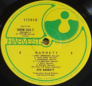 Syd Barrett (Pink Floyd)- The Madcap Laughs / Barrett