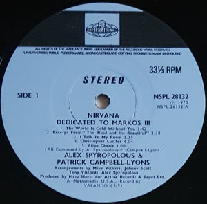 Nirvana (UK) - Dedicated To Markos III