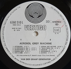 Van Der Graaf Generator - The Aerosol Grey Machine