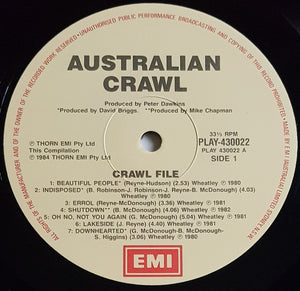 Australian Crawl - Crawl File Their Greatest Hits