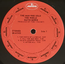 Load image into Gallery viewer, David Bowie - The Man Who Sold The World