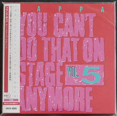 Frank Zappa - You Can't Do That On Stage Anymore Vol.5