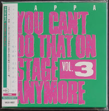 Load image into Gallery viewer, Frank Zappa - You Can&#39;t Do That On Stage Anymore Vol.3