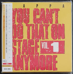 Frank Zappa - You Can't Do That On Stage Anymore Vol.1