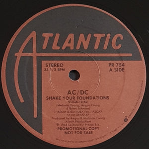 AC/DC - Shake Your Foundations