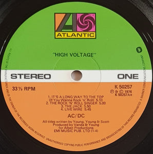 AC/DC - High Voltage