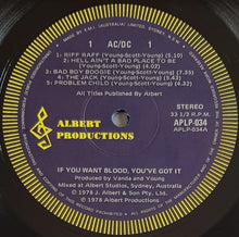 Load image into Gallery viewer, AC/DC - If You Want Blood, You&#39;ve Got It