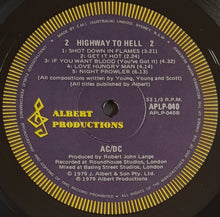 Load image into Gallery viewer, AC/DC - Highway To Hell