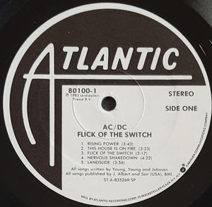 AC/DC - Flick Of The Switch