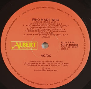 AC/DC - Who Made Who